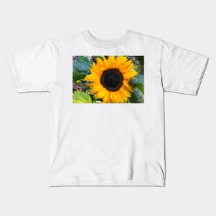 Sunflower macro Kids T-Shirt